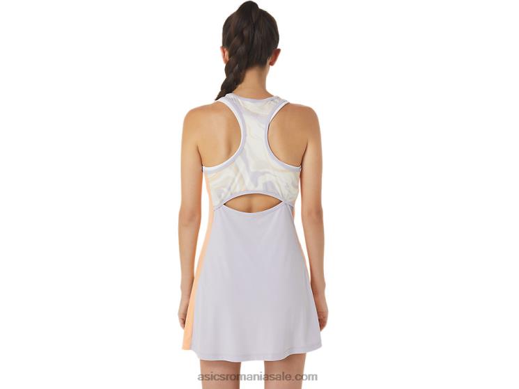 Asics alb strălucitor/violet amurg rochie grafică curte damă ZF4642451
