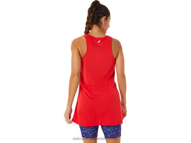 Asics alertă roșie/tenis japan periat rochie nouă strong 92 pentru femei ZF4643059