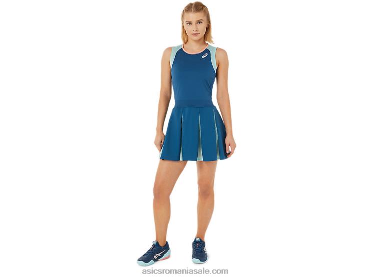 Asics indigo deschis rochie chibrită de damă ZF4643502