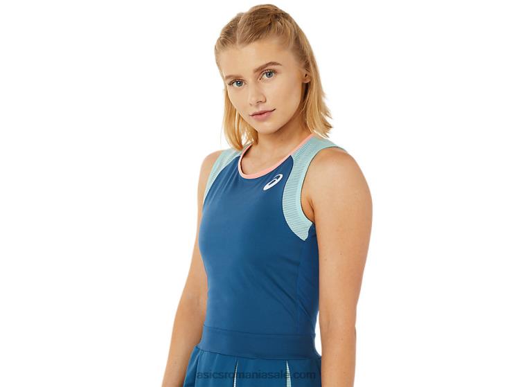 Asics indigo deschis rochie chibrită de damă ZF4643502
