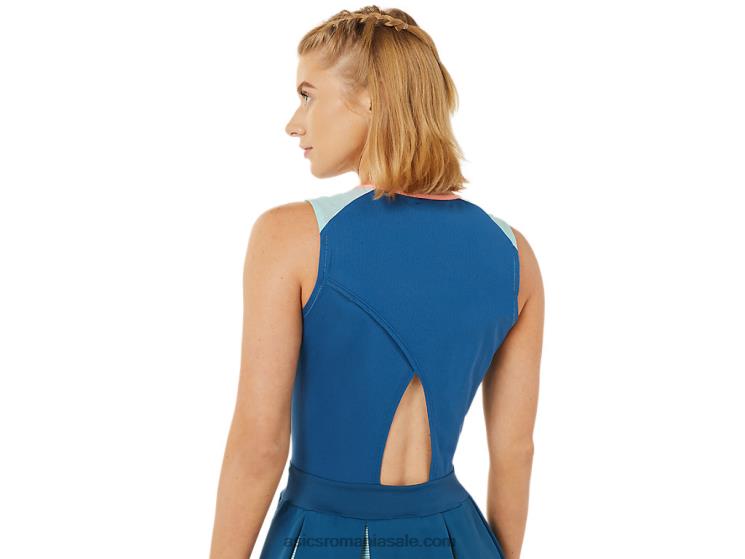 Asics indigo deschis rochie chibrită de damă ZF4643502