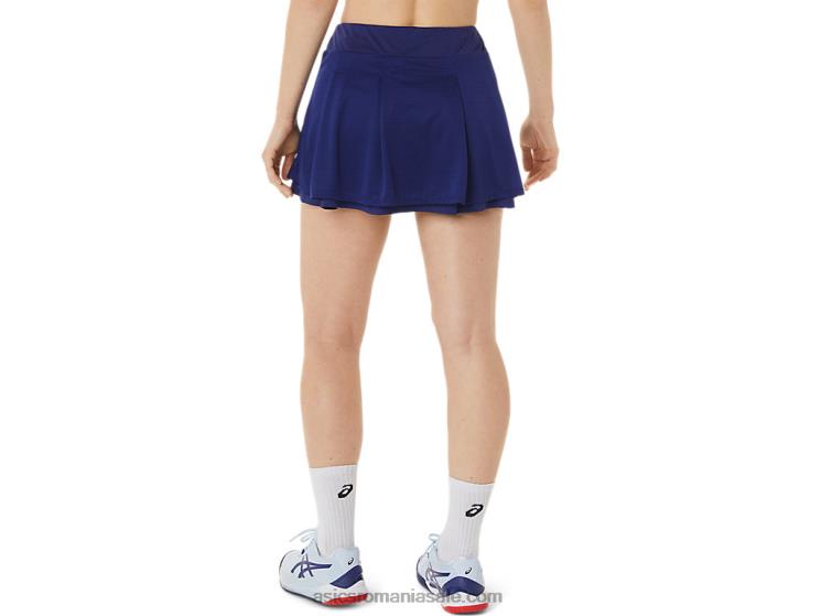 Asics se scufundă albastru fusta de meci pentru femei ZF4643041