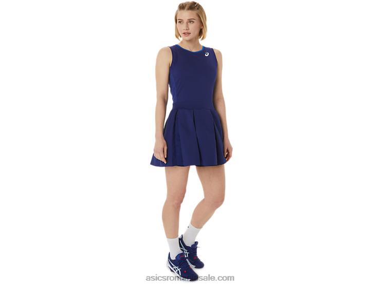 Asics se scufundă albastru rochie chibrită de damă ZF4643042