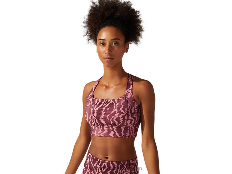 Asics amprenta deep mars sutien nou strong 92 imprimat pentru dama ZF4643803