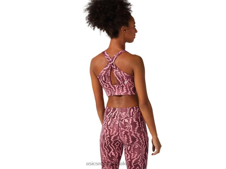 Asics amprenta deep mars sutien nou strong 92 imprimat pentru dama ZF4643803