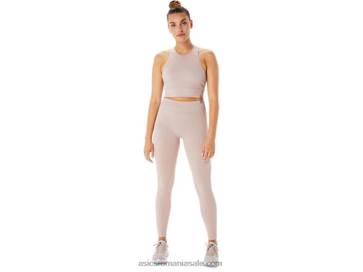 Asics cafeniu sutien nagino flex fără cusături pentru femei ZF4642235