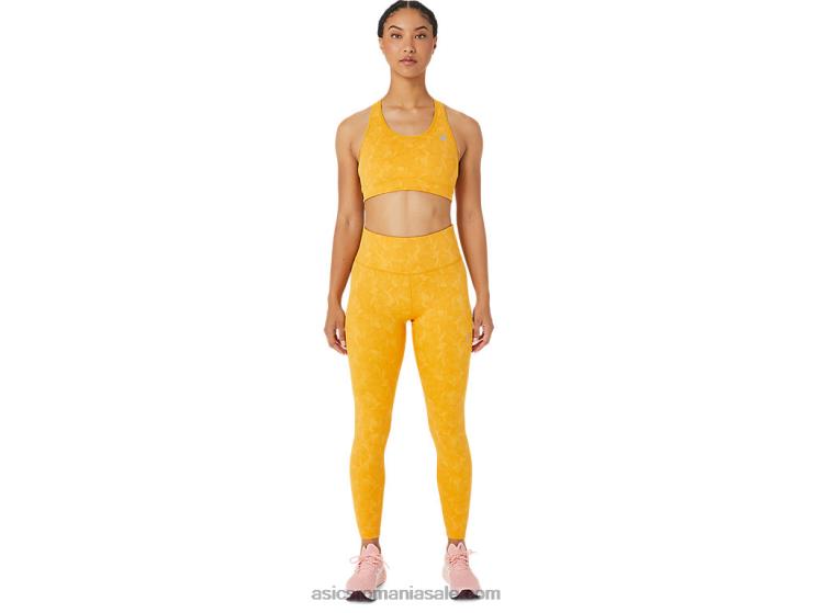 Asics galben tigru sutien runkoyo jacquard pentru damă ZF4642761