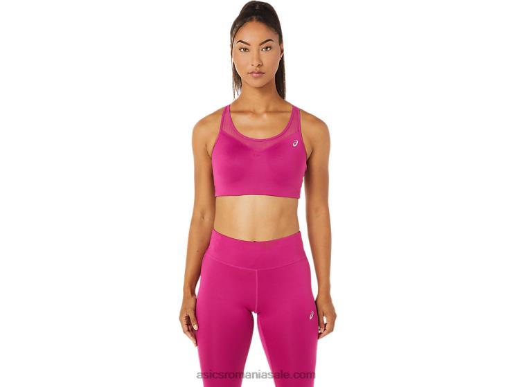 Asics roșu fucsia sutien accelerat dama ZF4643563