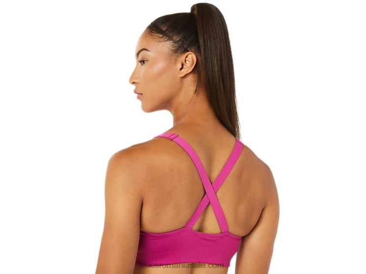 Asics roșu fucsia sutien accelerat dama ZF4643563