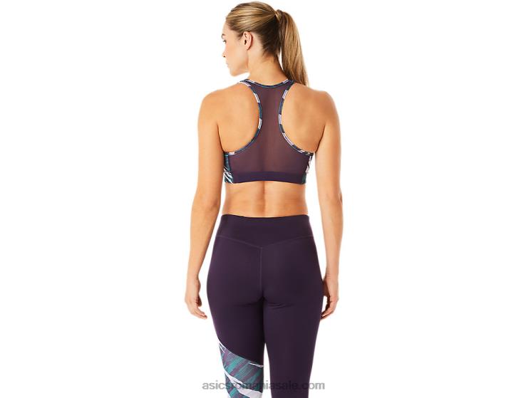 Asics umbra de noapte/pin catifea sutien camo sălbatic pentru femei ZF4643051