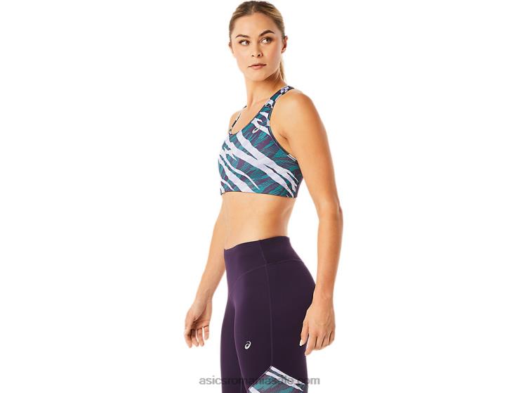 Asics umbra de noapte/pin catifea sutien camo sălbatic pentru femei ZF4643051