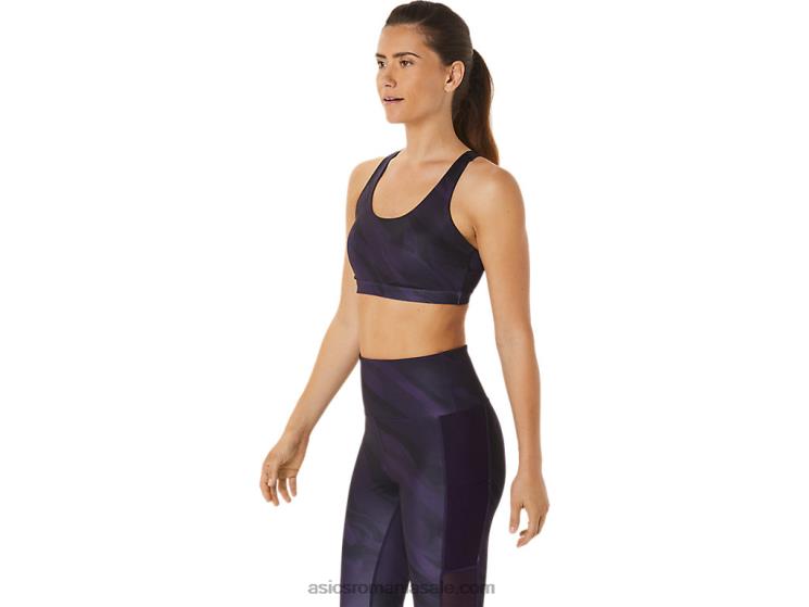Asics umbra de noapte sutien grafic de antrenament pentru femei ZF4642927