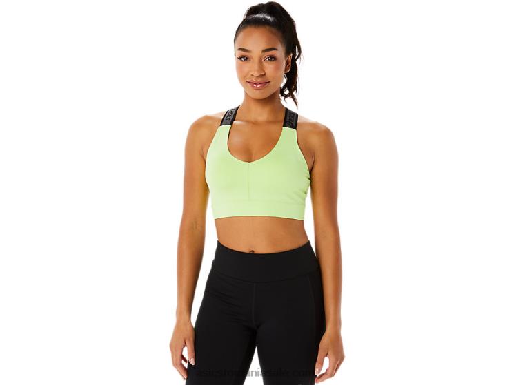Asics verde lime sutien sana fit pentru femei ZF4643444