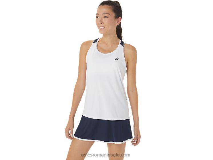Asics alb strălucitor/miezul nopții tancul de curte pentru femei ZF4642566