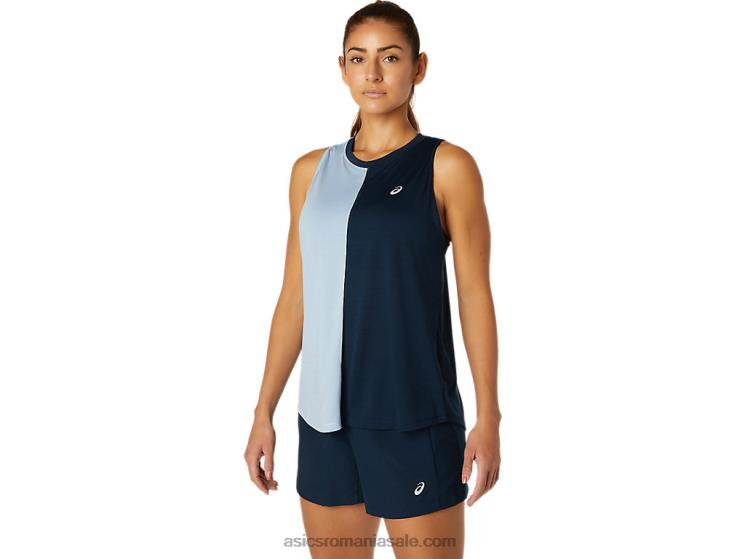 Asics albastru francez/ceață tanc Tokyo pentru femei ZF4643792