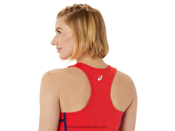 Asics alertă roșie/albastru scufundare noul tanc strong 92 pentru femei ZF4643060