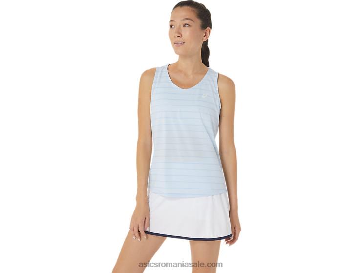 Asics cer moale tanc cu dungi curte pentru femei ZF4642558
