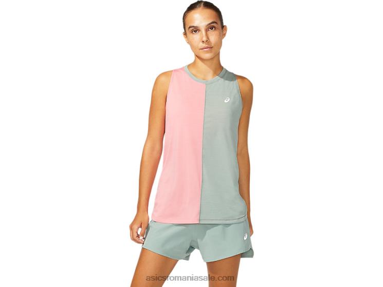 Asics gri ardezie/petală piersică tanc Tokyo pentru femei ZF4643961