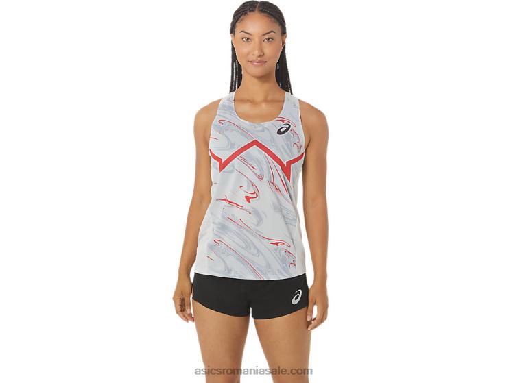Asics gri glaciar/rosu electric mailet de damă cj-line light ZF4642339