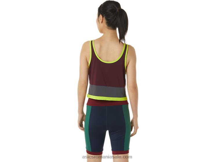 Asics maro/gri oțel pentru femei, noul tanc puternic reutilizat ZF4643367