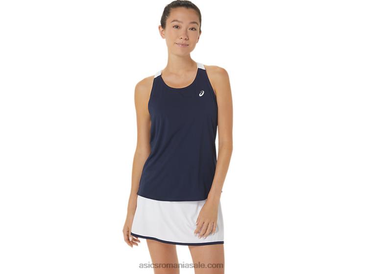 Asics miezul nopții/alb strălucitor tancul de curte pentru femei ZF4642464