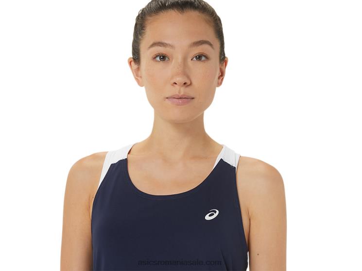 Asics miezul nopții/alb strălucitor tancul de curte pentru femei ZF4642464