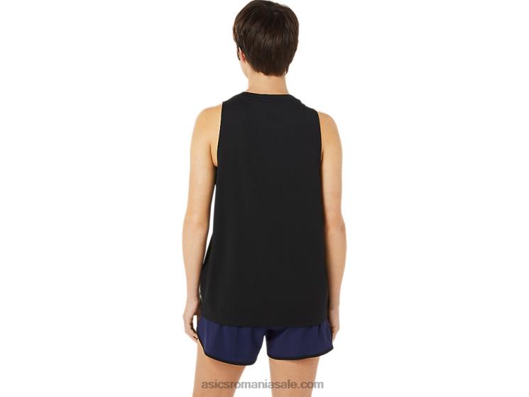 Asics negru de performanță maiot de damă lam ready-set ii ZF4643616