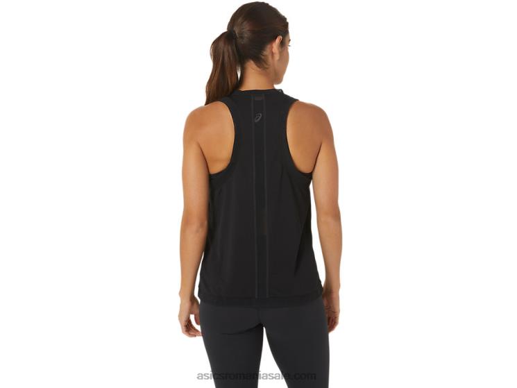 Asics negru de performanță tanc cu plasă Kate pentru femei ZF4642811
