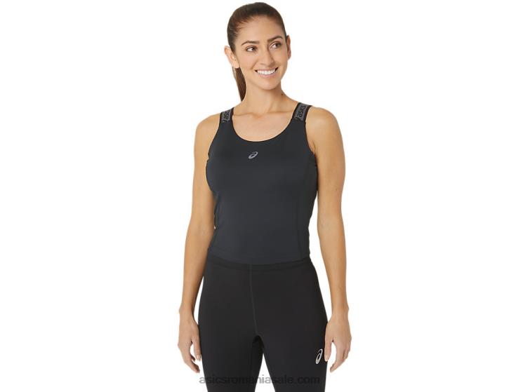 Asics negru de performanță tanc decupat sana fit pentru femei ZF4642357