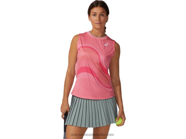 Asics petala de piersic tanc grafic pentru femei ZF4643933