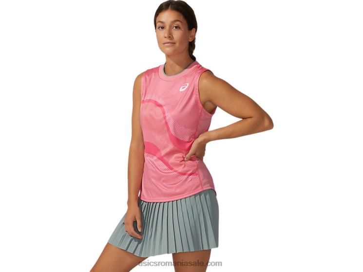 Asics petala de piersic tanc grafic pentru femei ZF4643933