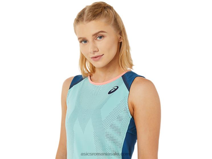 Asics verde oaza/indigo deschis tanc de chibrit pentru femei ZF4643495