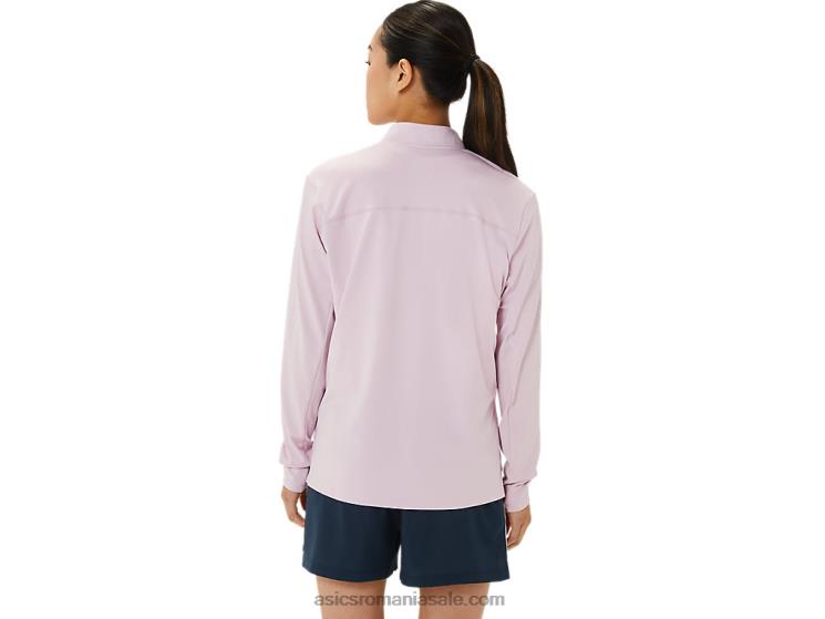 Asics abia roz/albastru francez lam semi-fermoar pregătit pentru femei ZF4643316