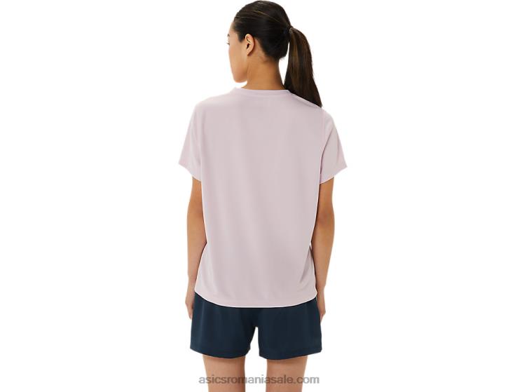 Asics abia s-a ridicat mânecă scurtă lam ready-set ii pentru femei ZF4643268