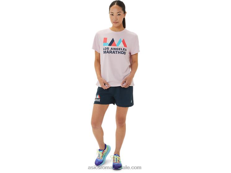 Asics abia s-a ridicat mânecă scurtă lam ready-set ii pentru femei ZF4643268