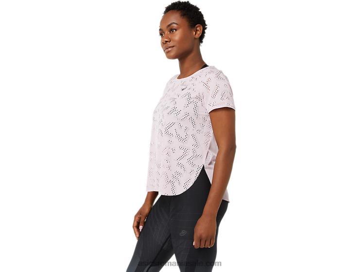 Asics abia s-a ridicat top cu mânecă scurtă ventilate actibreeze pentru femei ZF4643471