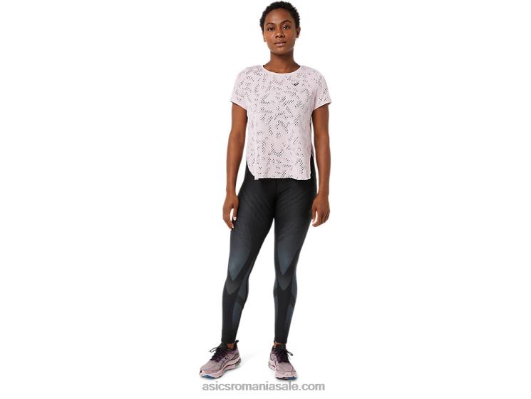 Asics abia s-a ridicat top cu mânecă scurtă ventilate actibreeze pentru femei ZF4643471