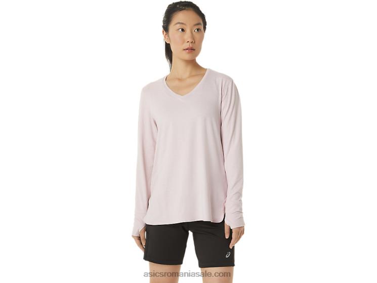 Asics abia trandafir erica bluză de damă cu mânecă lungă, tip chic ZF4643273