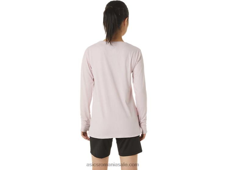 Asics abia trandafir erica bluză de damă cu mânecă lungă, tip chic ZF4643273