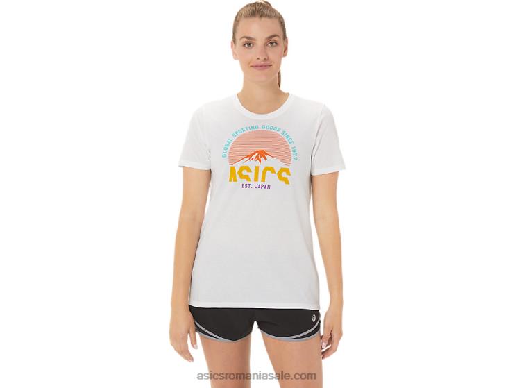 Asics alb strălucitor gsg feminin din 1977 echipaj de aventură ZF4641044
