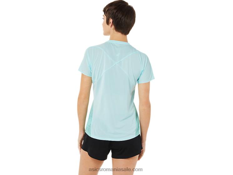 Asics albastru clar top lejer cu maneca scurta de dama ZF4643263
