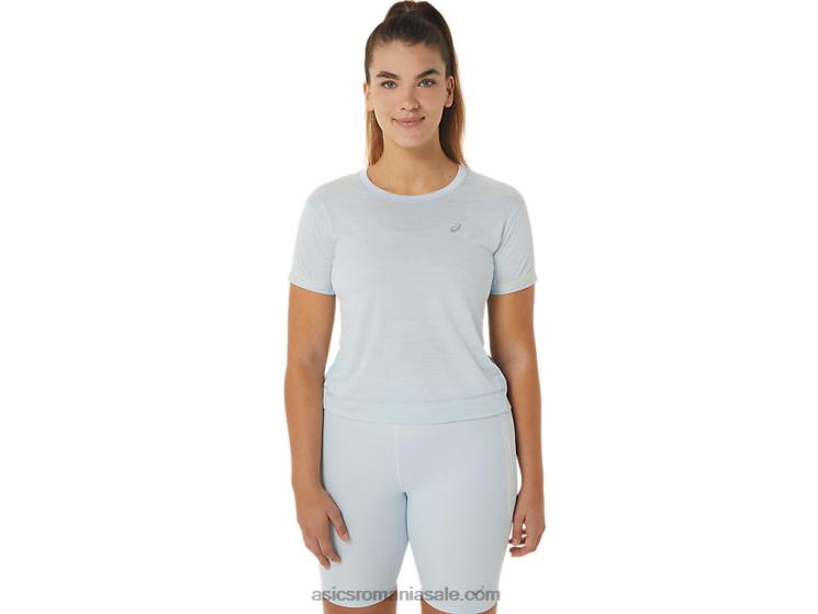Asics cer/crem crop top de rasă pentru femei ZF4642245