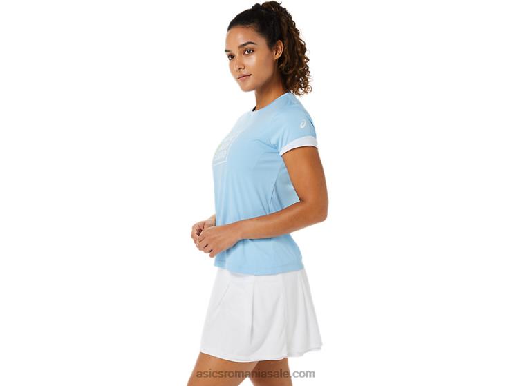 Asics cerul arctic tricou grafic pentru femei ZF4643491