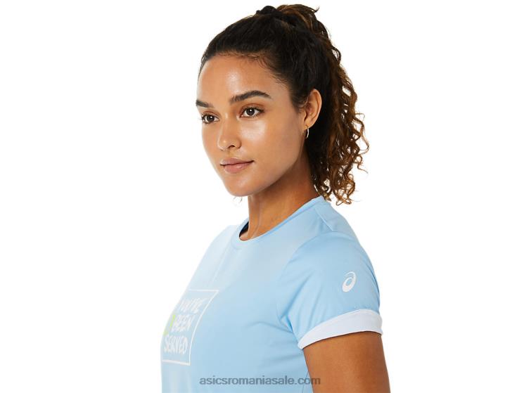 Asics cerul arctic tricou grafic pentru femei ZF4643491