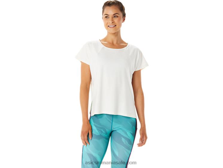 Asics cremă top cu mânecă scurtă pentru damă ZF4642941