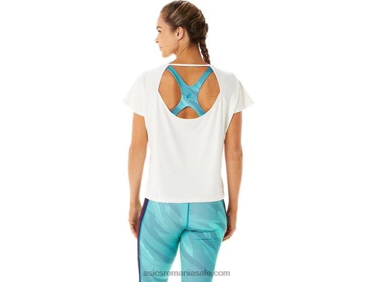 Asics cremă top cu mânecă scurtă pentru damă ZF4642941