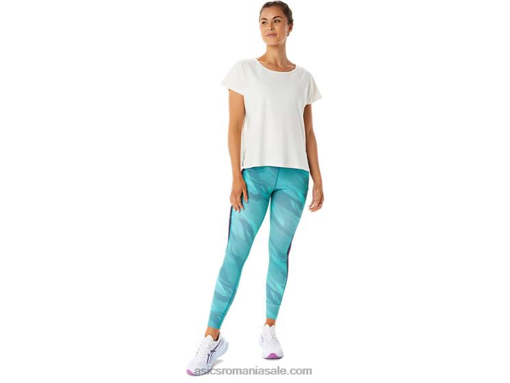 Asics cremă top cu mânecă scurtă pentru damă ZF4642941