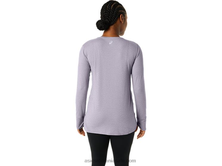Asics erica violet amurg bluză de damă cu mânecă lungă, tip chic ZF4642304