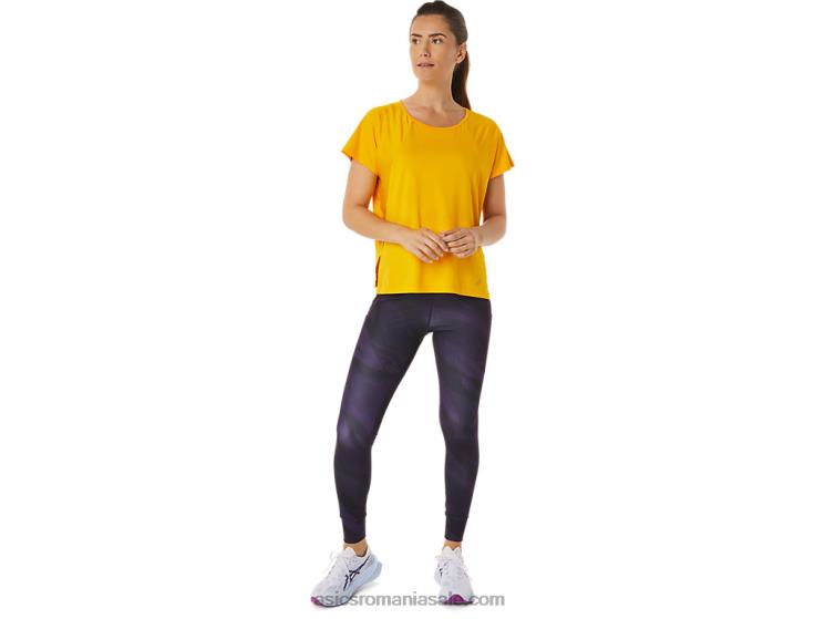 Asics floarea soarelui top cu mânecă scurtă pentru damă ZF4642940