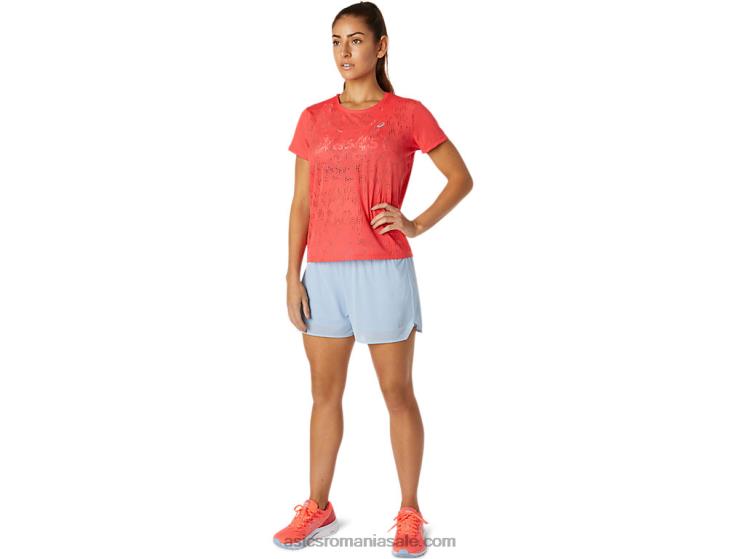 Asics grapefruit roz bluză de damă cu mânecă scurtă ventilată ZF4643818
